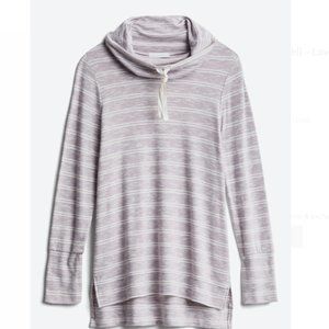 OLIVE & OAK Lidy Cowl Neck Hi - Low Knit Top from Stitch Fix M